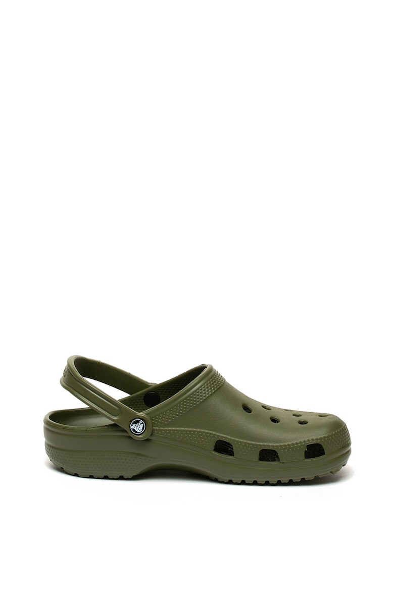 Crocs Saboti slingback cu detaliu logo - Pled.ro