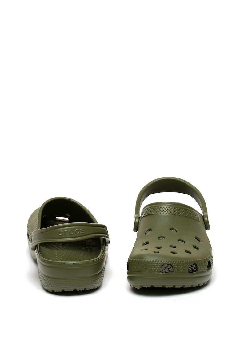 Crocs Saboti slingback cu detaliu logo - Pled.ro