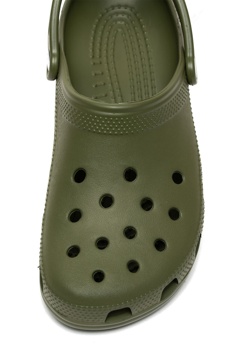 Crocs Saboti slingback cu detaliu logo - Pled.ro