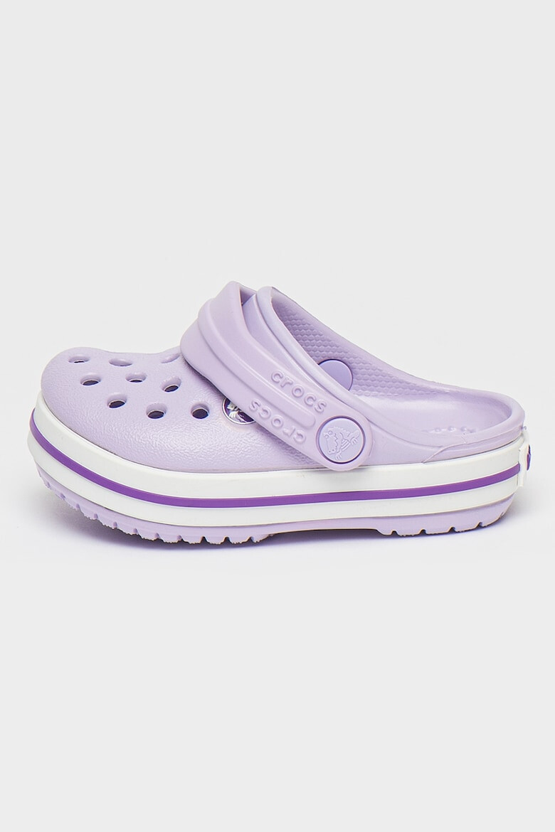 Crocs Saboti slingback convertibili cu dunga contrastanta Crocband - Pled.ro