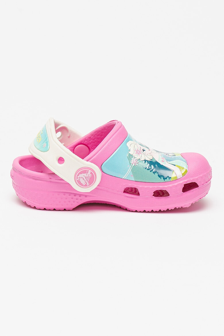 Crocs Saboti slingback cu imprimeu - Pled.ro