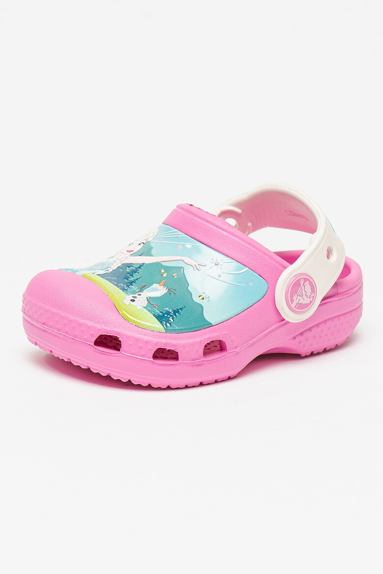 Crocs Saboti slingback cu imprimeu - Pled.ro