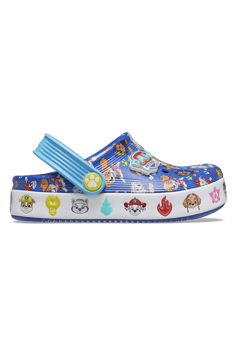 Crocs Saboti slingback cu imprimeu Paw Patrol - Pled.ro