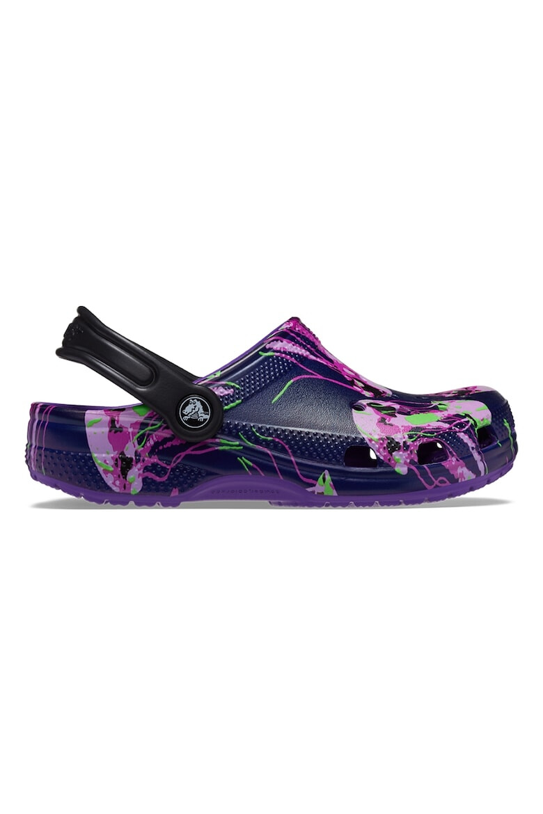 Crocs Saboti slingback cu model - Pled.ro