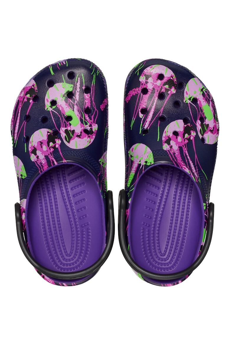 Crocs Saboti slingback cu model - Pled.ro