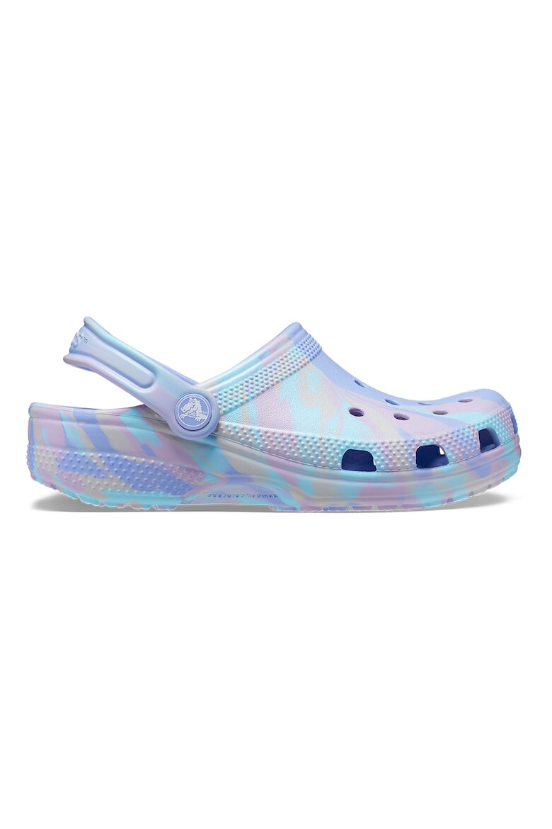 Crocs Saboti slingback de cauciuc cu imprimeu abstract - Pled.ro