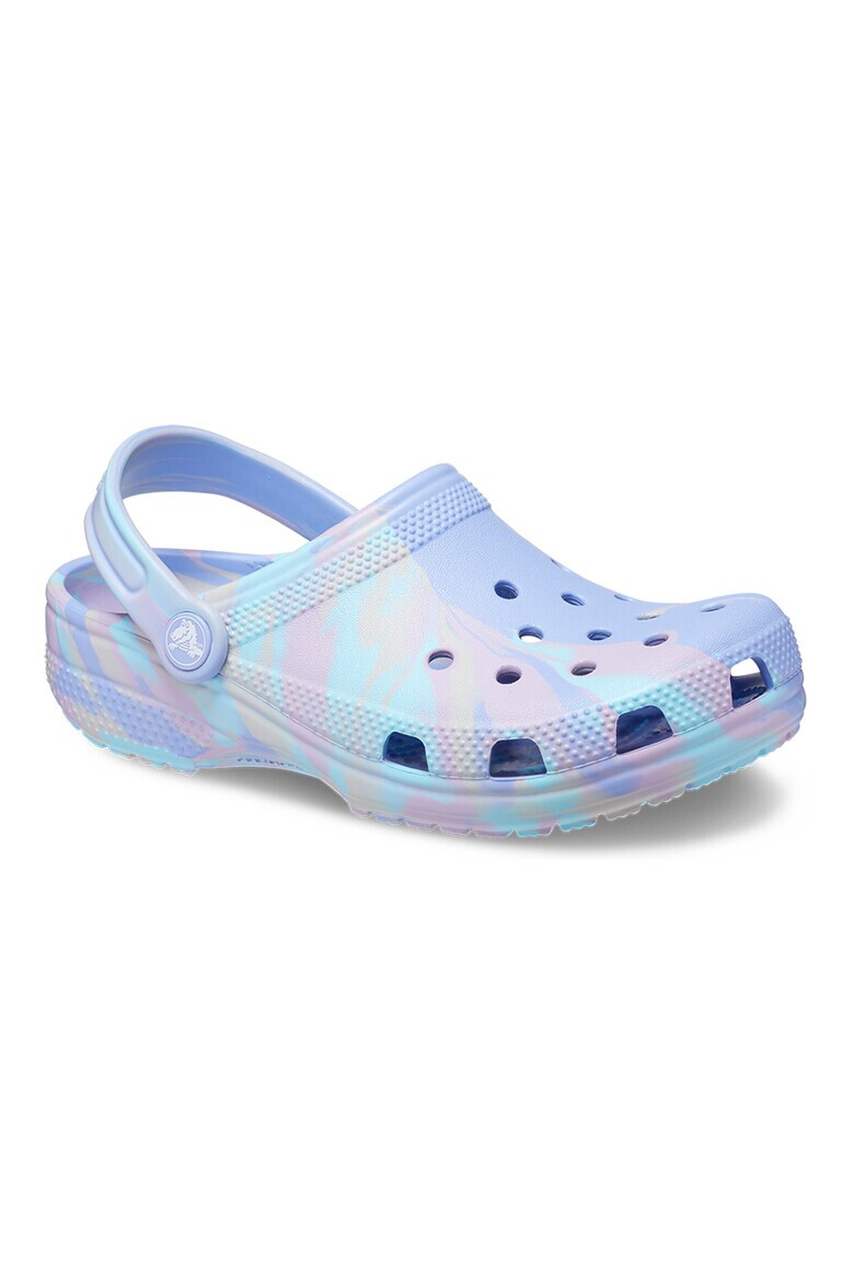 Crocs Saboti slingback de cauciuc cu imprimeu abstract - Pled.ro