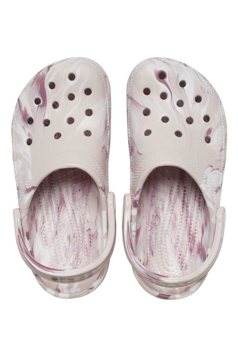 Crocs Saboti slingback de cauciuc cu imprimeu abstract - Pled.ro