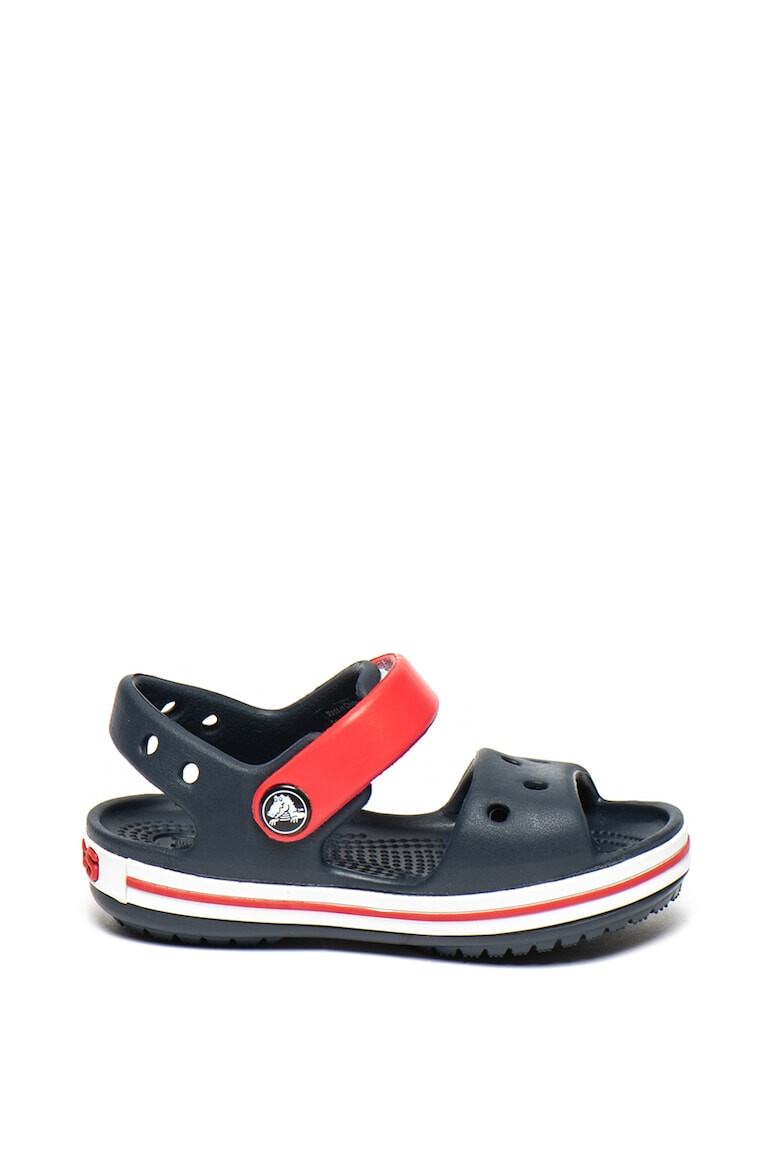 Crocs Sandale relaxed fit cu velcro Negru/Rosu - Pled.ro