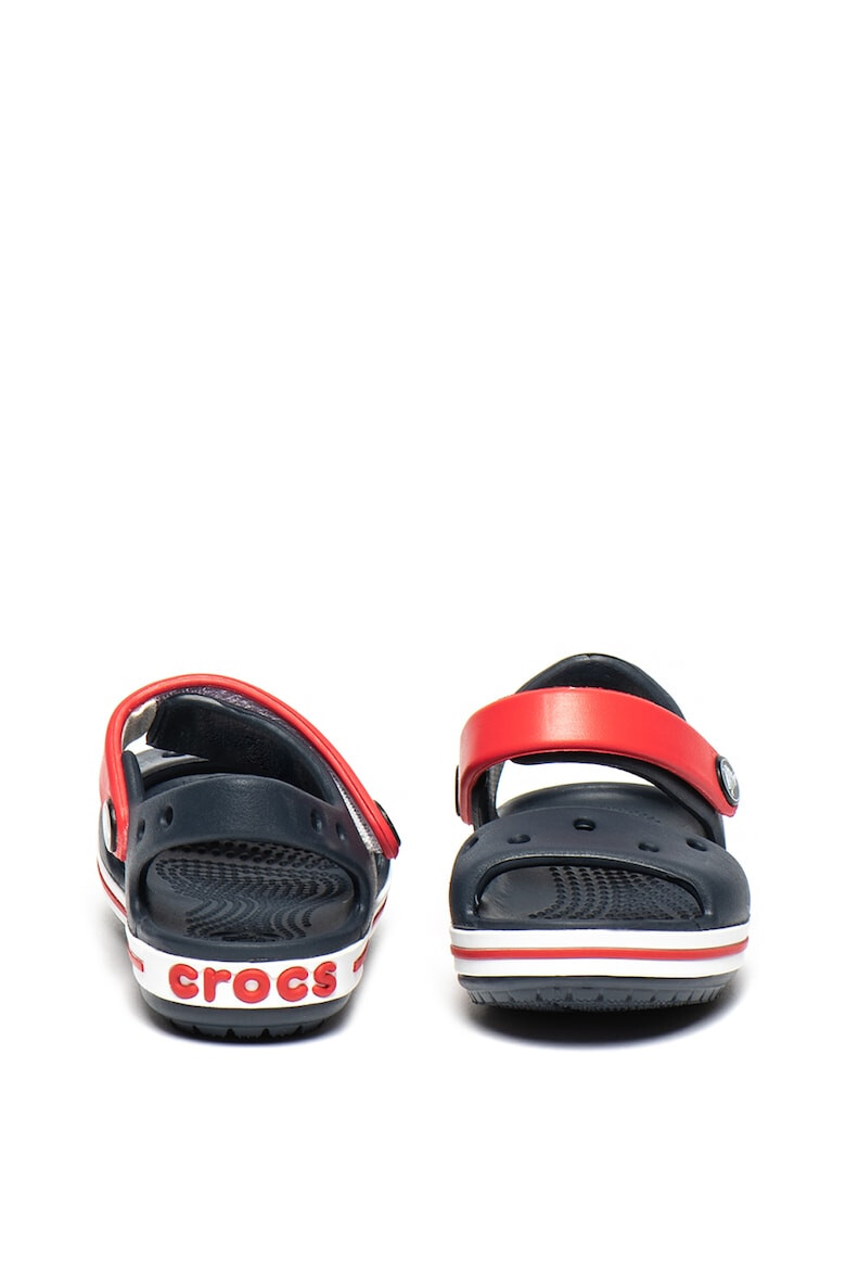 Crocs Sandale relaxed fit cu velcro Negru/Rosu - Pled.ro