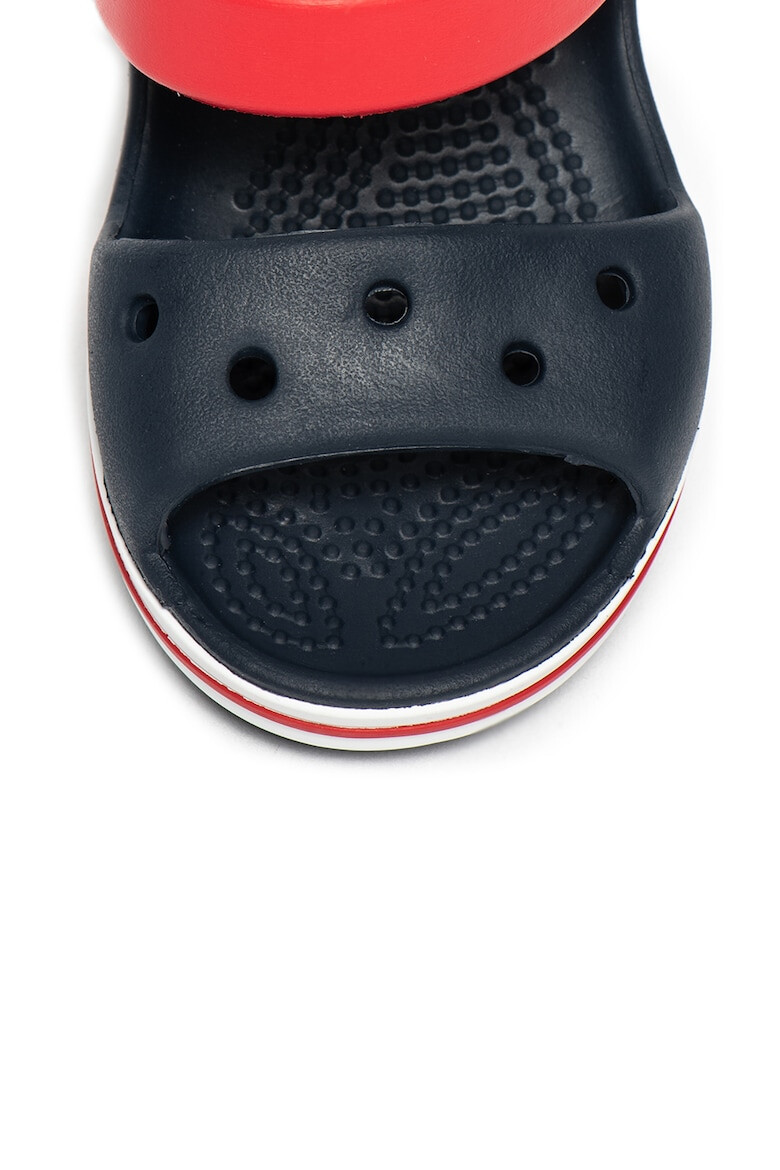 Crocs Sandale relaxed fit cu velcro Negru/Rosu - Pled.ro