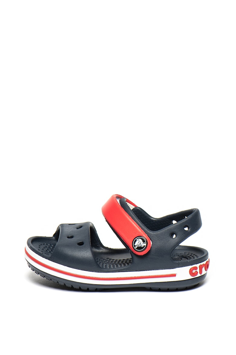 Crocs Sandale relaxed fit cu velcro Negru/Rosu - Pled.ro