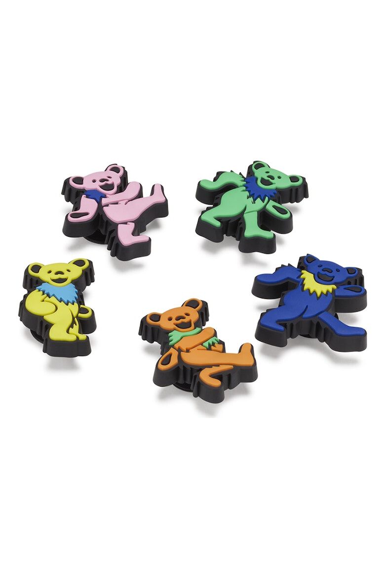 Crocs Set de talismane de cauciuc pentru saboti Jibbitz - 5 piese - Pled.ro