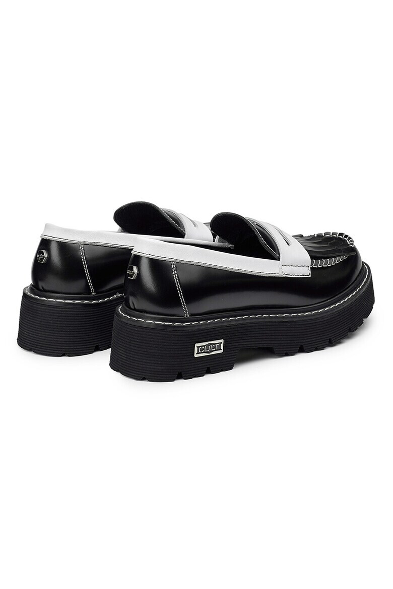 Cult Pantofi loafer de piele cu model colorblock Slash 3904 - Pled.ro