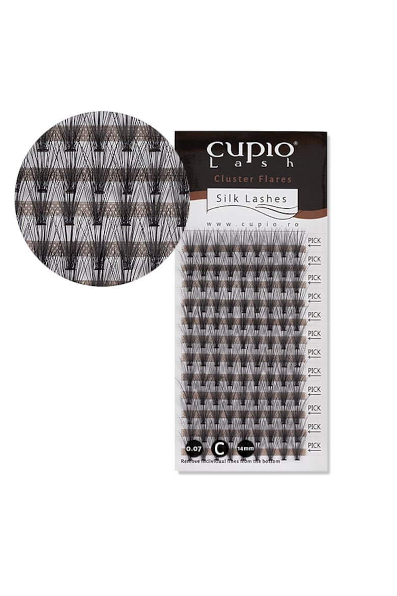 Cupio Gene false individuale Premium Silk - lungi - Pled.ro