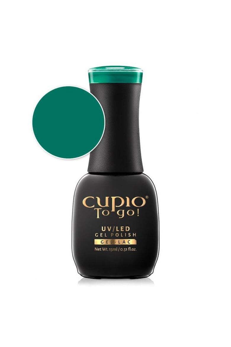 Cupio Oja semipermanenta 15 ml To Go! Emerald Green - Pled.ro