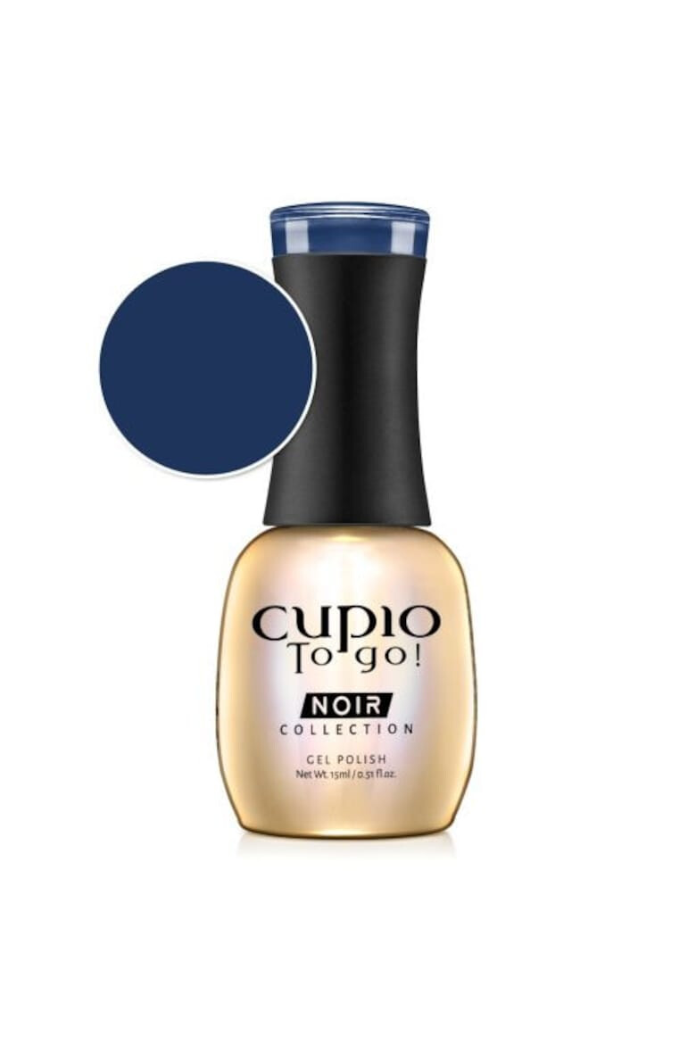 Cupio Oja semipermanenta Noir Collection - Dark Blue Secret15 ml - Pled.ro