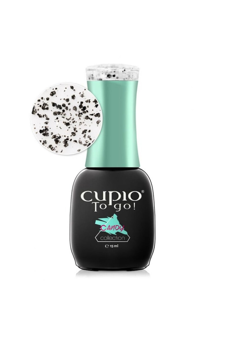 Cupio Oja semipermanenta To Go! Candy Collection - Black Splash 15 ml - Pled.ro