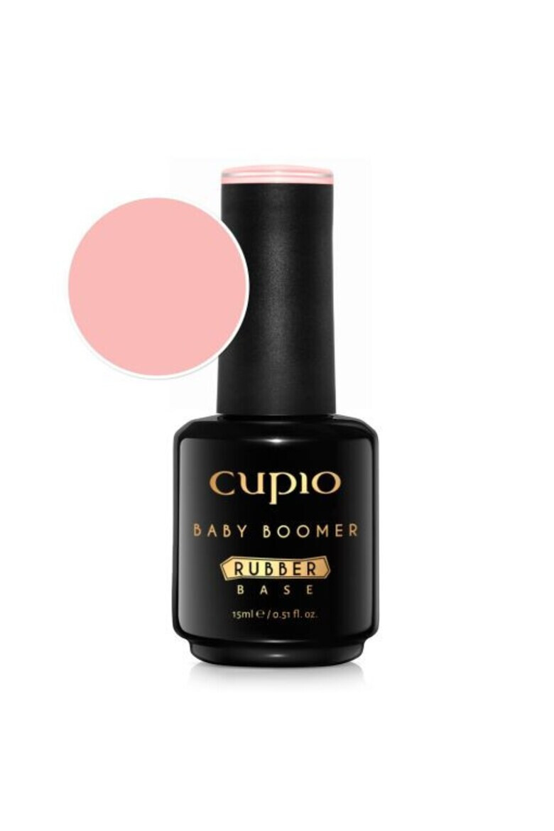 Cupio Rubber base Baby Boomer - Nude 15ml - Pled.ro