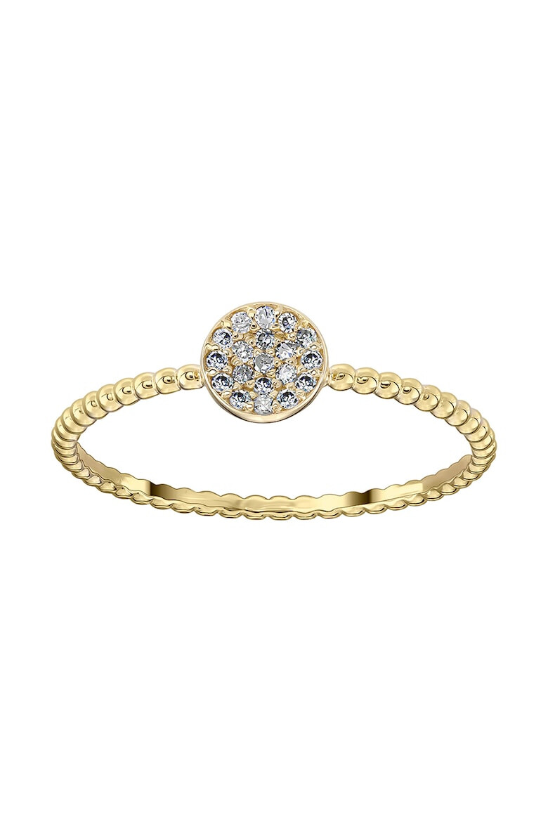 D Diamond Inel din aur de 14K cu 19 diamante - Pled.ro