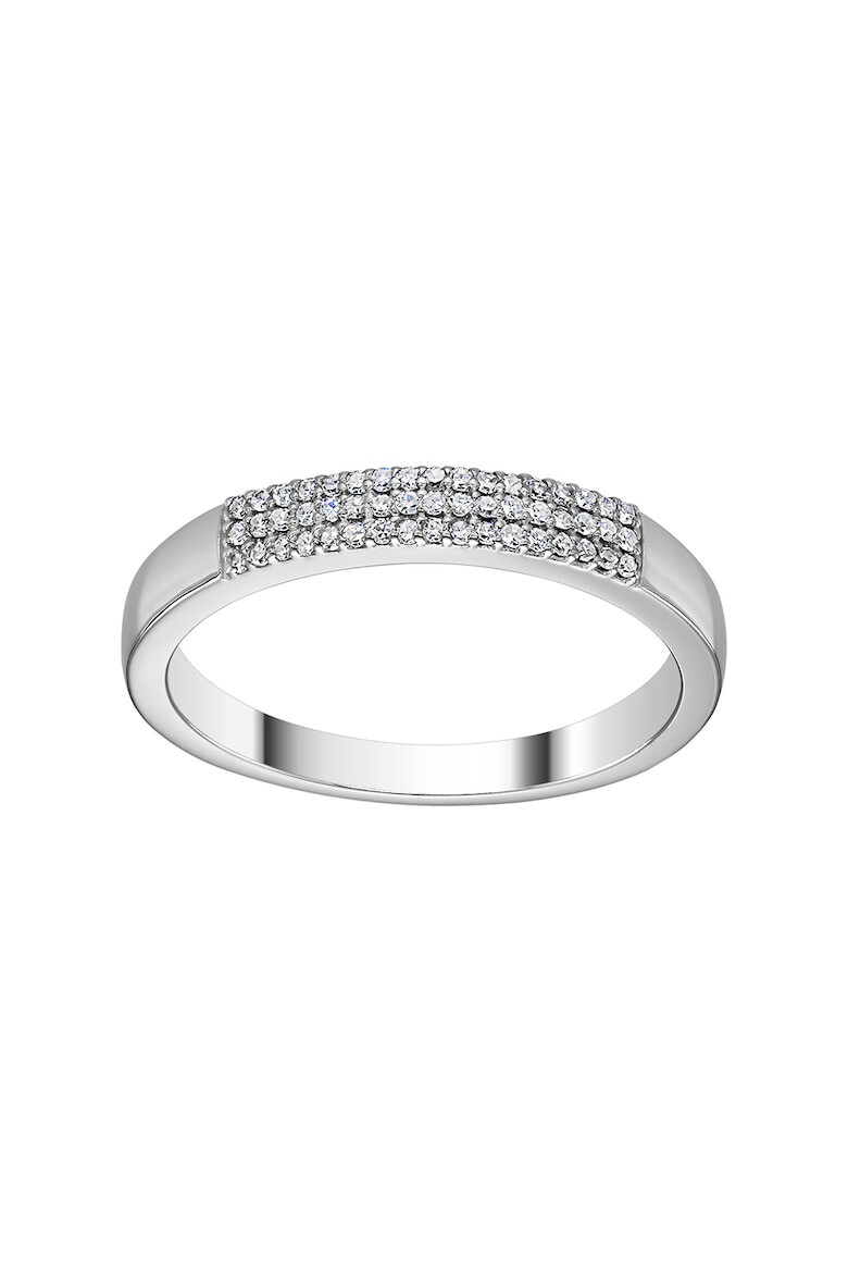 D Diamond Inel din aur de 14K decorat cu 51 de diamante - Pled.ro