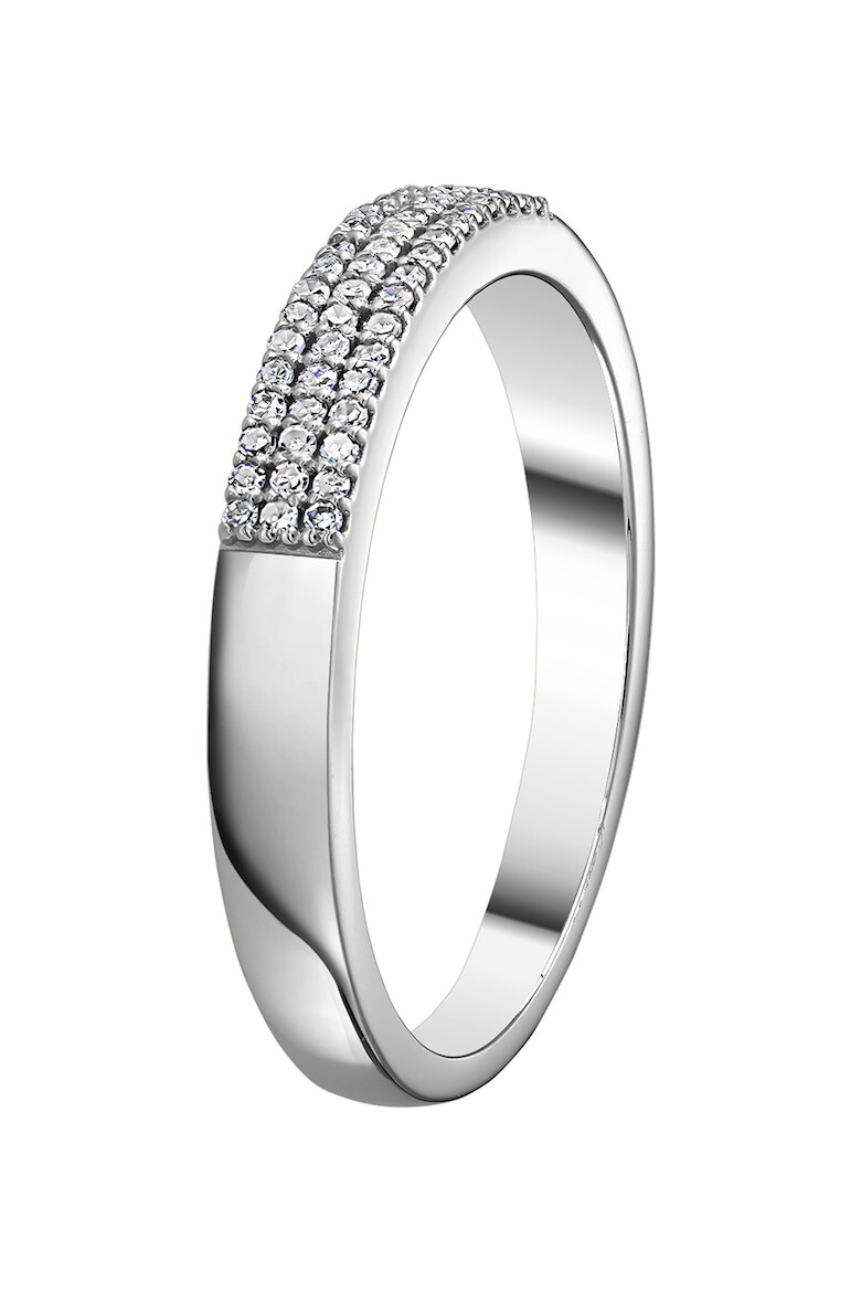 D Diamond Inel din aur de 14K decorat cu 51 de diamante - Pled.ro