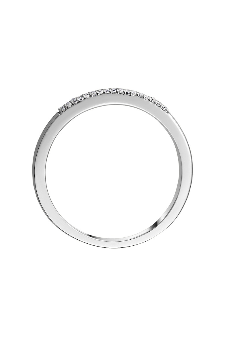 D Diamond Inel din aur de 14K decorat cu 51 de diamante - Pled.ro