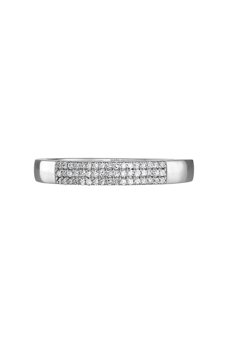 D Diamond Inel din aur de 14K decorat cu 51 de diamante - Pled.ro