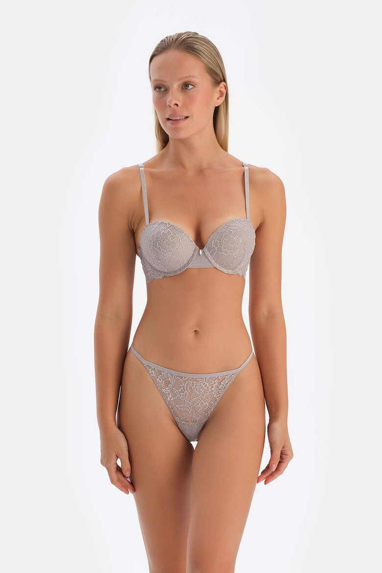 DAGI Sutien balconette de dantela - Pled.ro