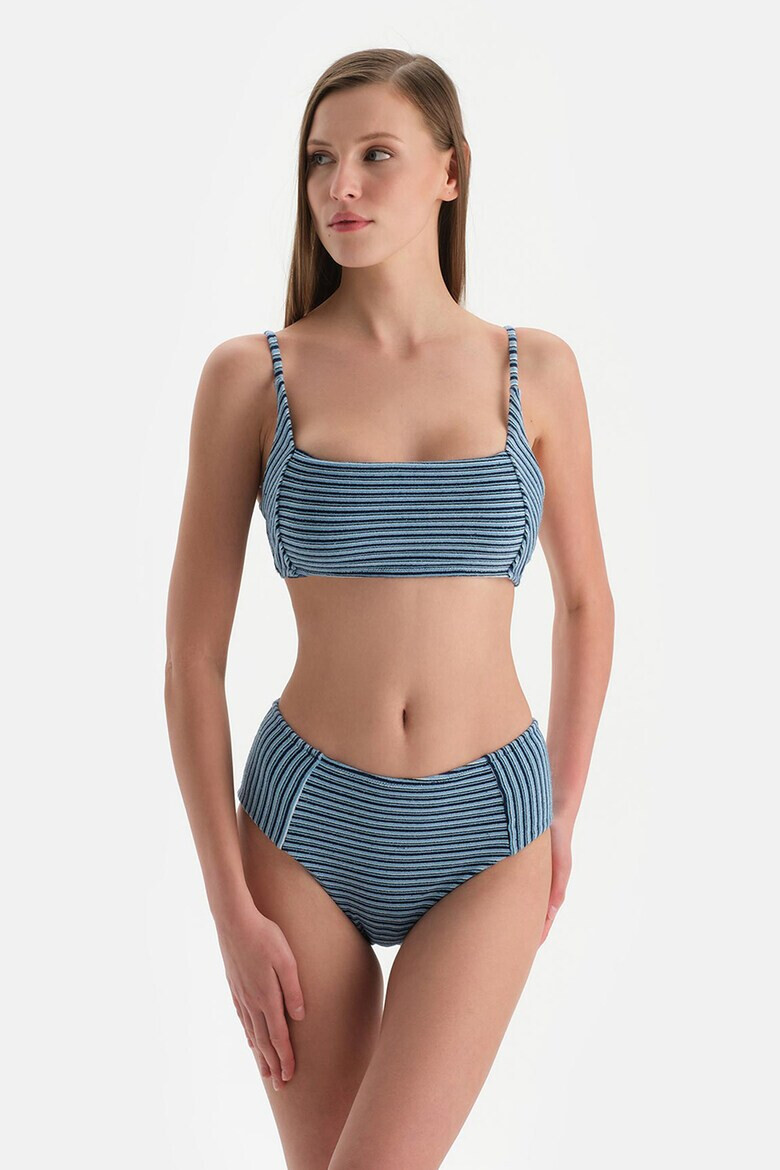 DAGI Sutien de baie bandeau cu model cu dungi - Pled.ro