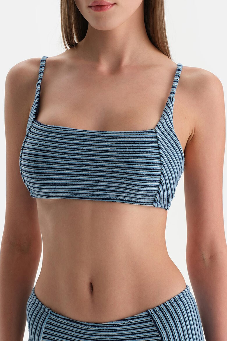 DAGI Sutien de baie bandeau cu model cu dungi - Pled.ro