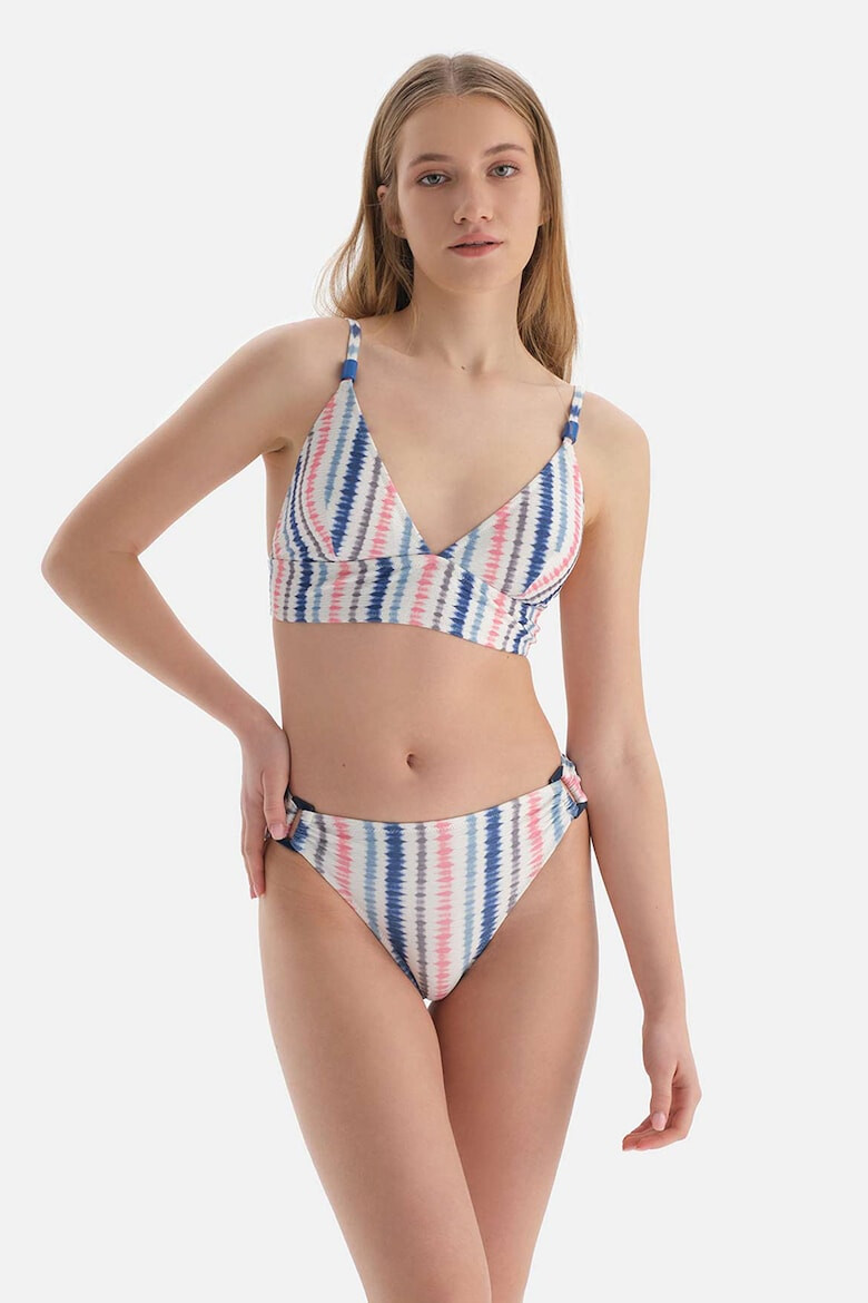 DAGI Sutien de baie triunghiular cu model in dungi - Pled.ro