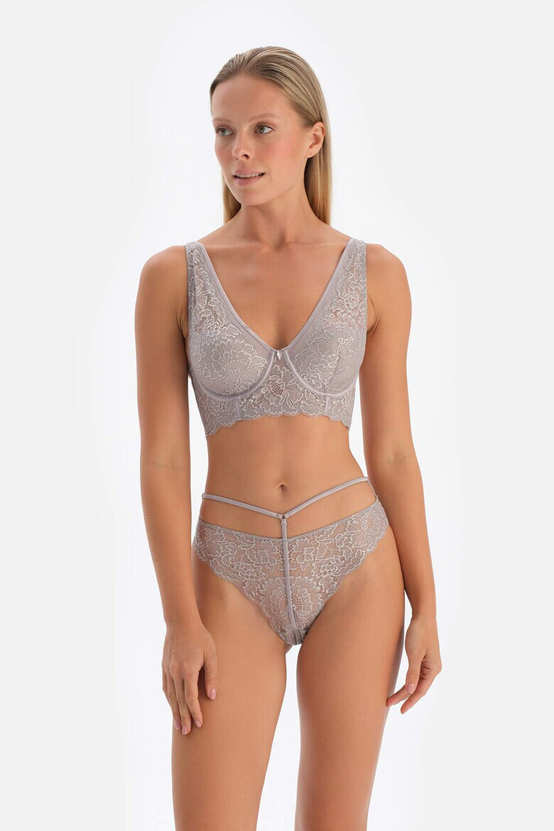 DAGI Sutien longline de dantela - Pled.ro