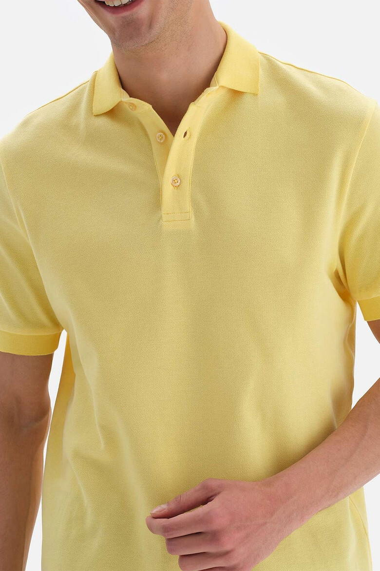 DAGI Tricou polo din bumbac - Pled.ro