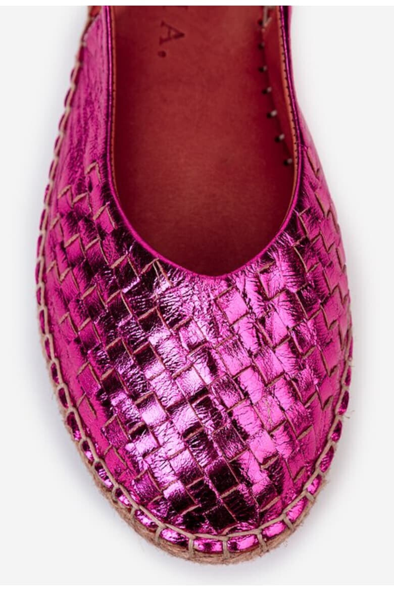 Dasha Sandale fuchsia din piele - Pled.ro