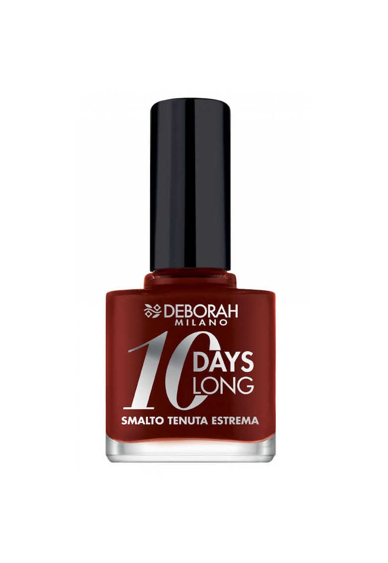 Deborah Milano Lac de unghii 10 Days Long 905 Dark Red Rose 11ml - Pled.ro