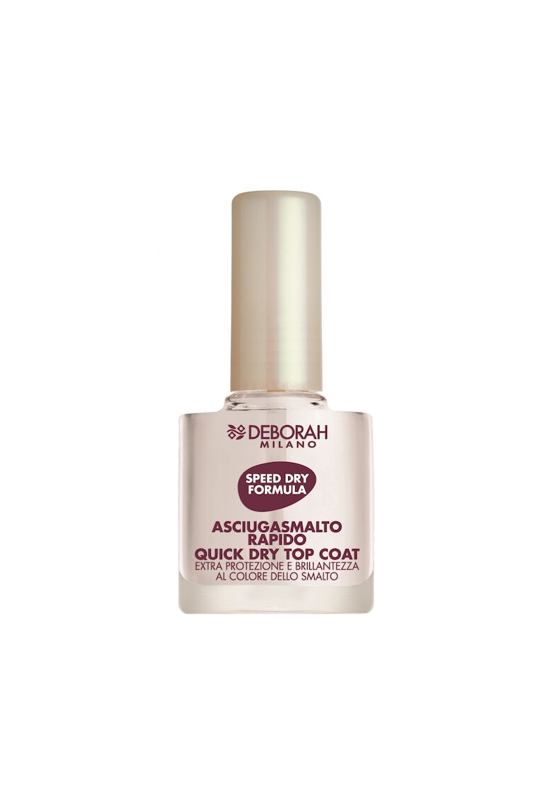 Deborah Milano Lac de unghii transparent Quick Dry Top Coat 11ml - Pled.ro