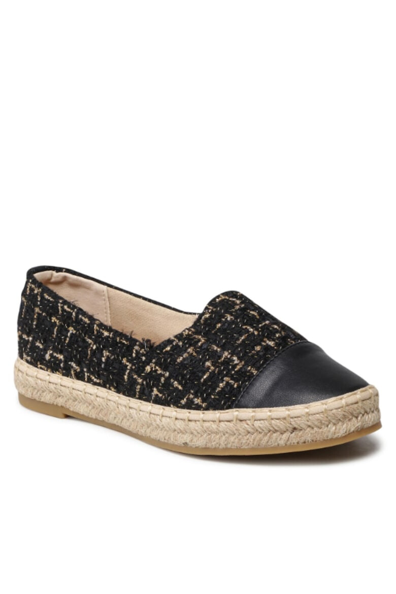 DeeZee Espadrile dama 5904248470821 Negru Piele ecologica - Pled.ro