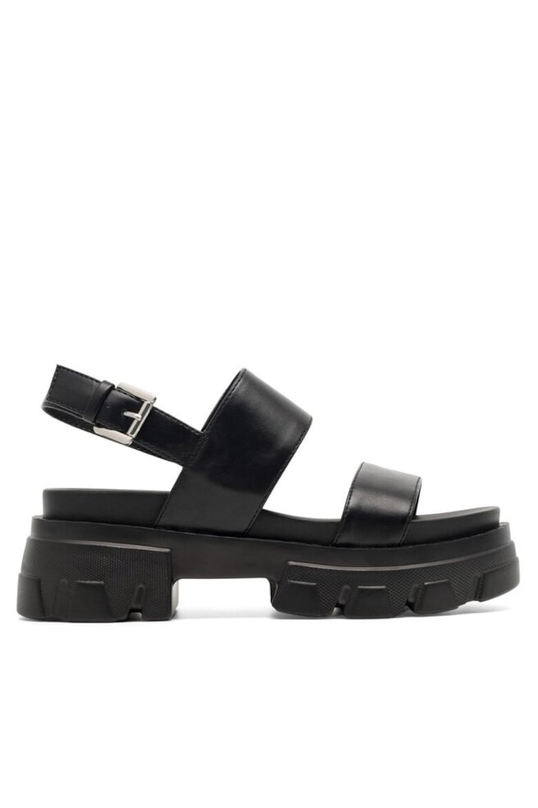 DeeZee Sandale dama 518846 Piele ecologica Negru - Pled.ro