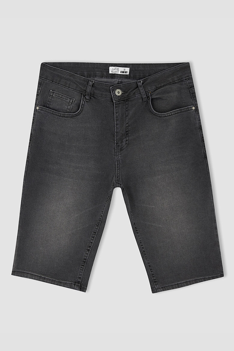 DeFacto Bermude din denim cu aspect decolorat - Pled.ro