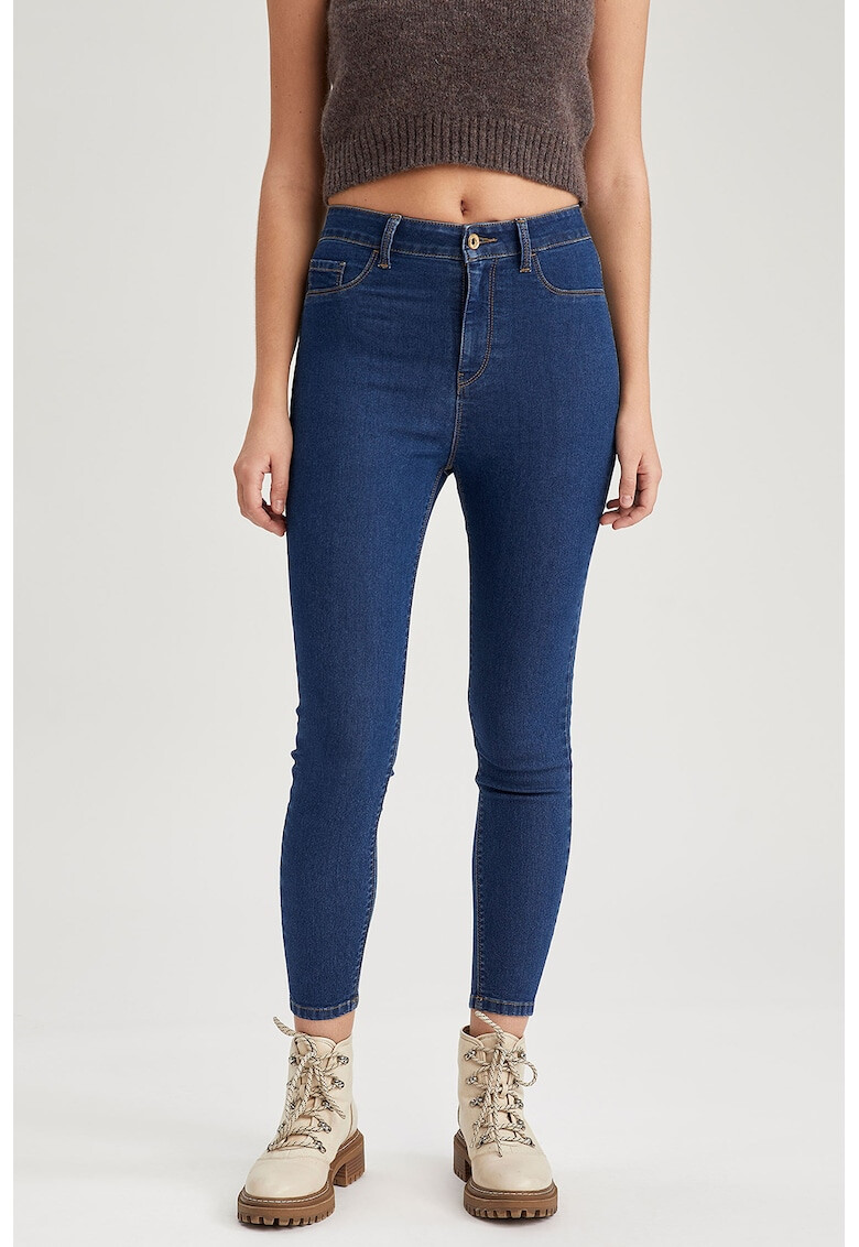 DeFacto Blugi crop skinny - Pled.ro