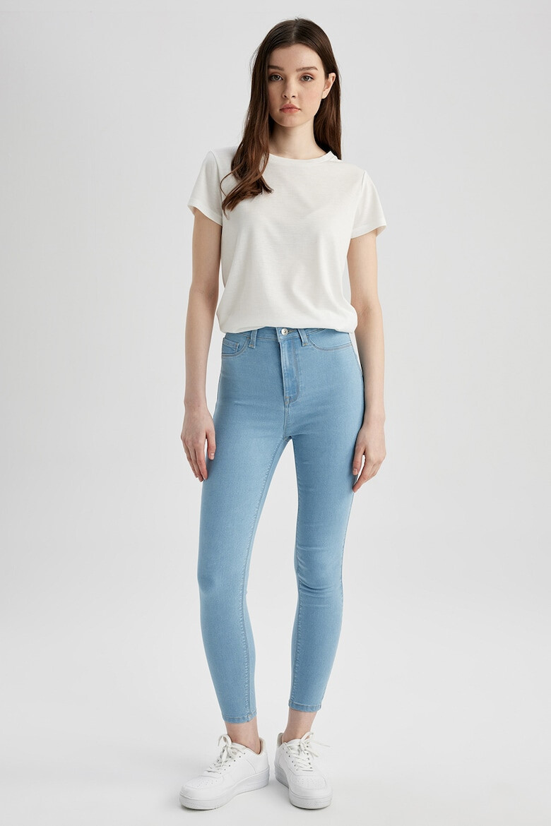 DeFacto Blugi crop super skinny - Pled.ro