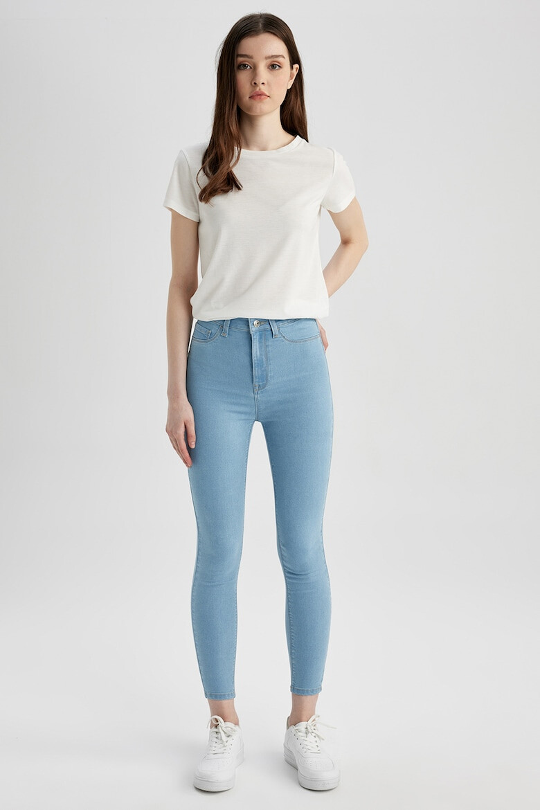 DeFacto Blugi crop super skinny - Pled.ro