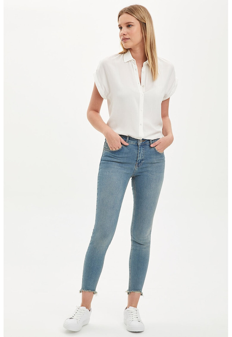 DeFacto Blugi skinny crop - Pled.ro