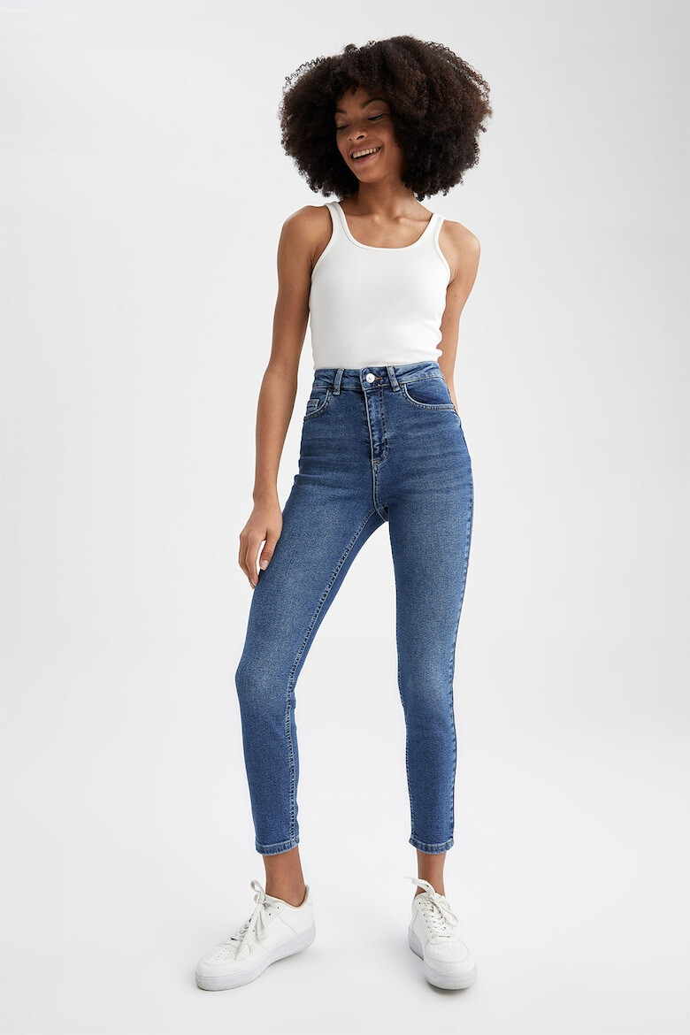 DeFacto Blugi skinny crop - Pled.ro