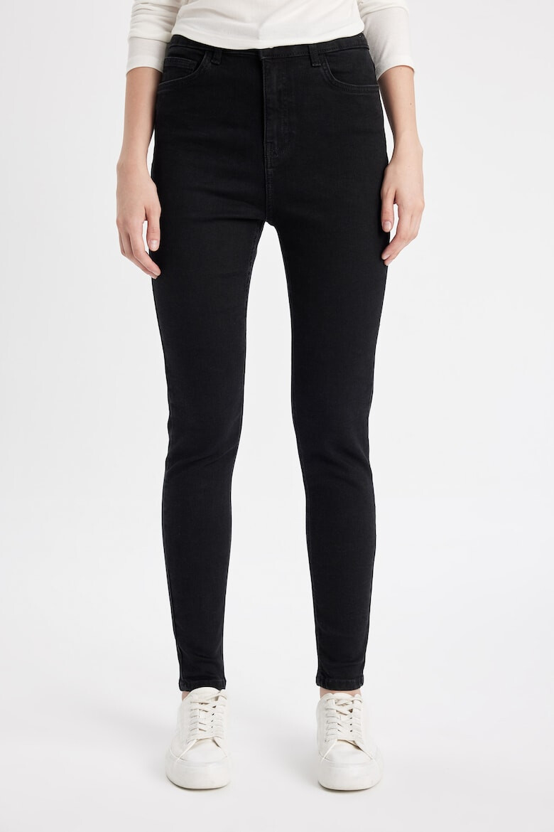 DeFacto Blugi skinny-fit cu talie inalta - Pled.ro