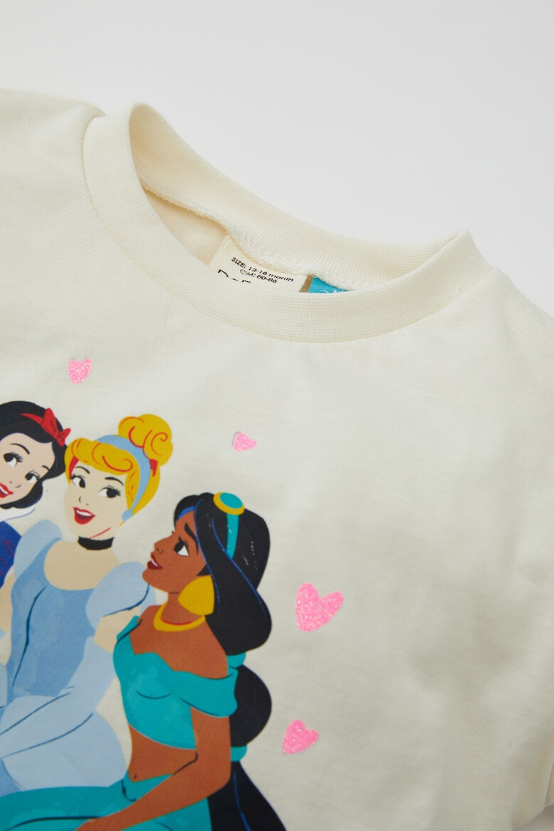 DeFacto Bluza din bumbac cu imprimeu cu printesa Disney - Pled.ro