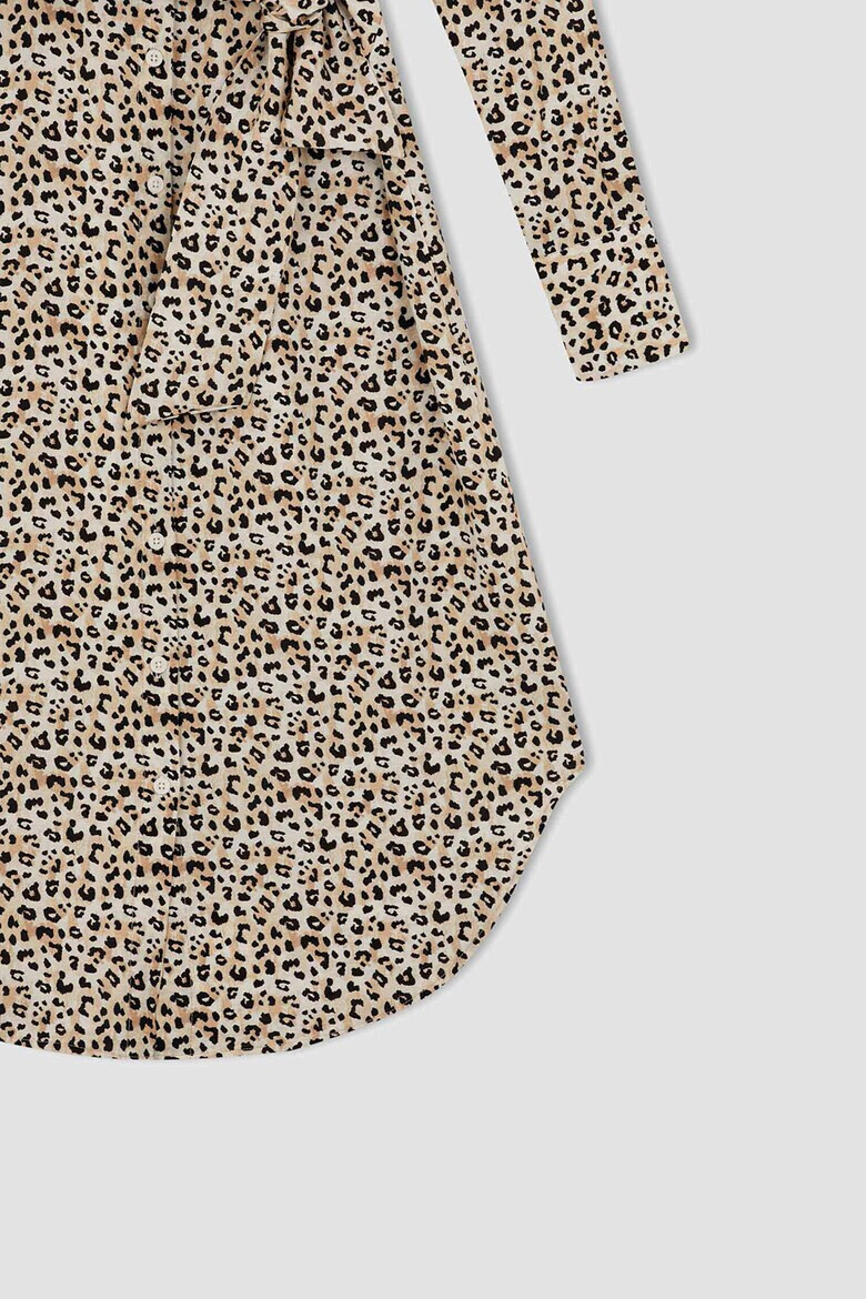 DeFacto Camasa luga cu animal print - Pled.ro