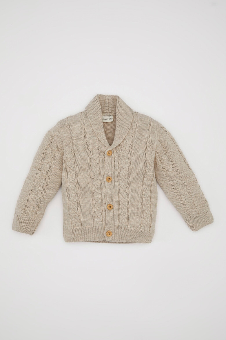 DeFacto Cardigan cu model torsade - Pled.ro