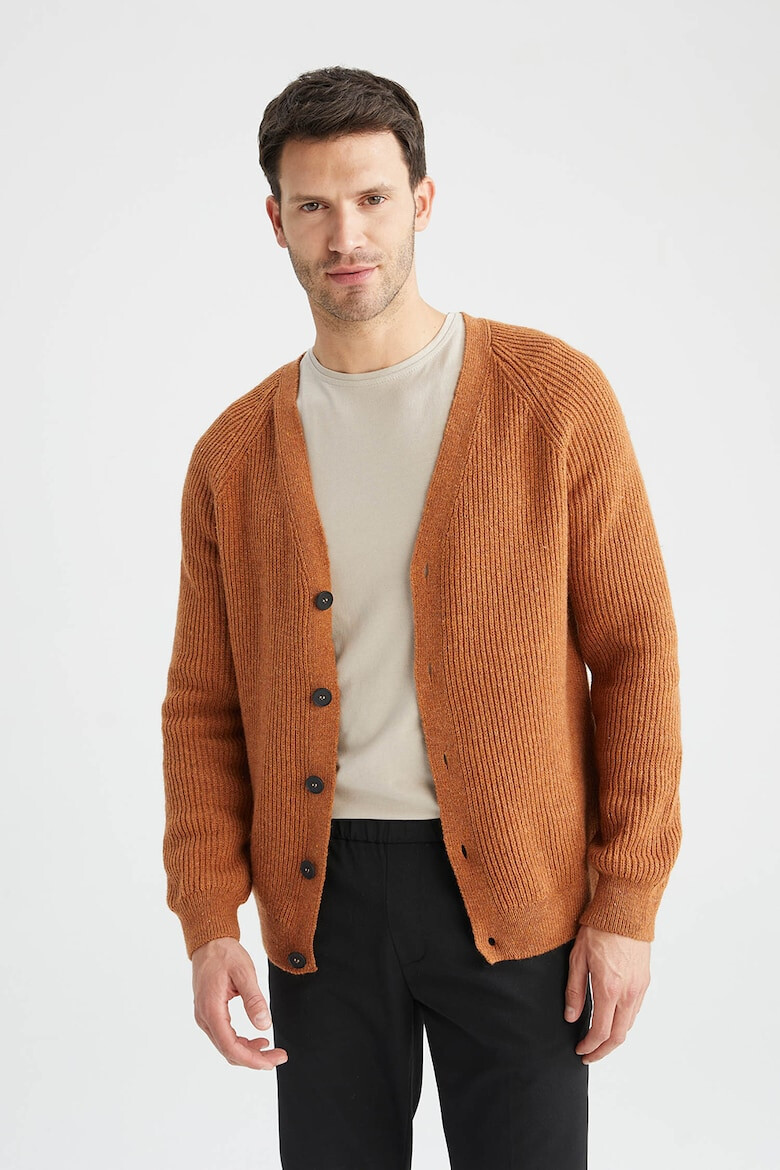 DeFacto Cardigan cu nasturi si maneci raglan - Pled.ro